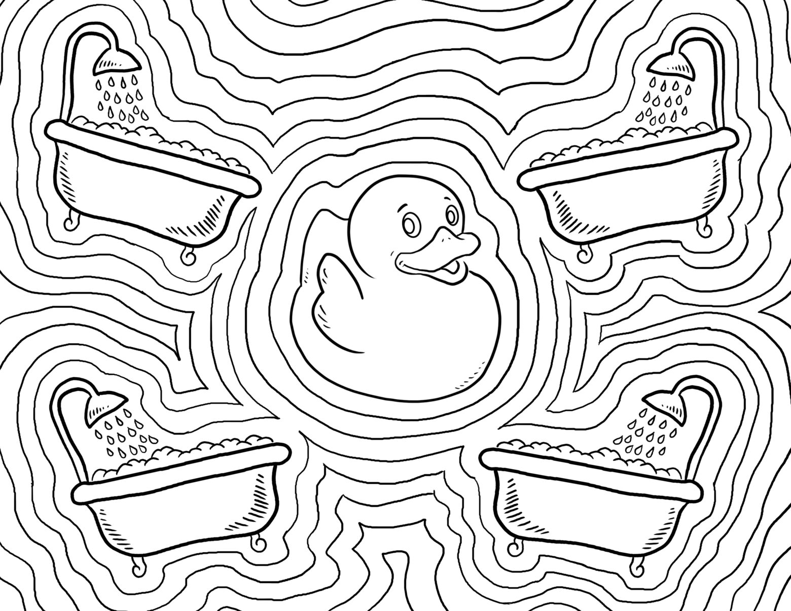 National Coloring Day: Win a Ducky!