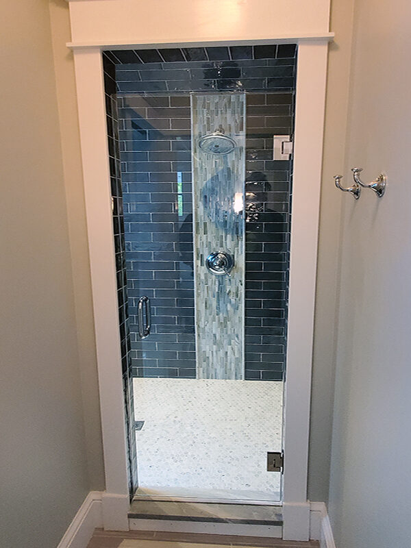 Frameless Single Shower Door in Falls Church, VA Frameless Single Shower Door in Falls Church, VA