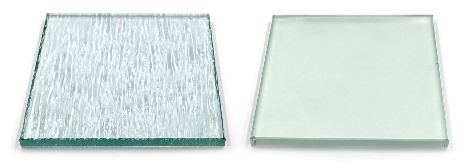 rain glass vs acid etch glass for shower doors