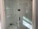 frameless glass steam shower enclosure in gaithersburg, md